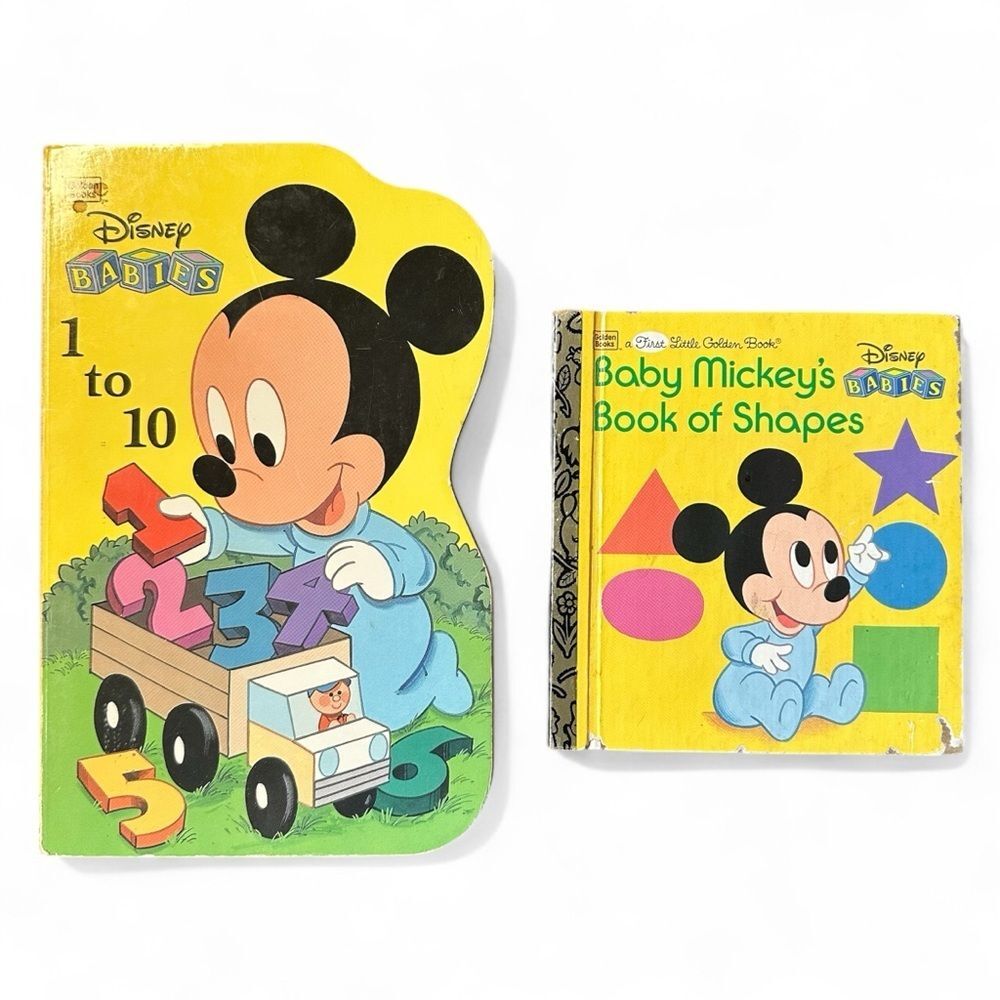 Vintage Disney Baby Books